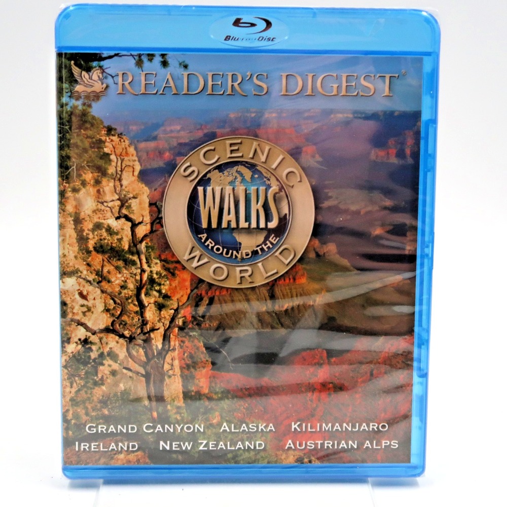 Scenic Walks Around the World Our Dramatic Planet Blu-ray DVD Reader's Digest
